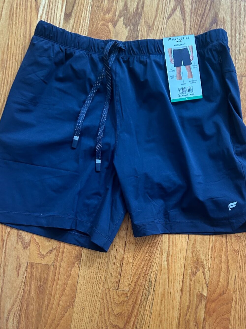 Flabetic blue shorts new xl